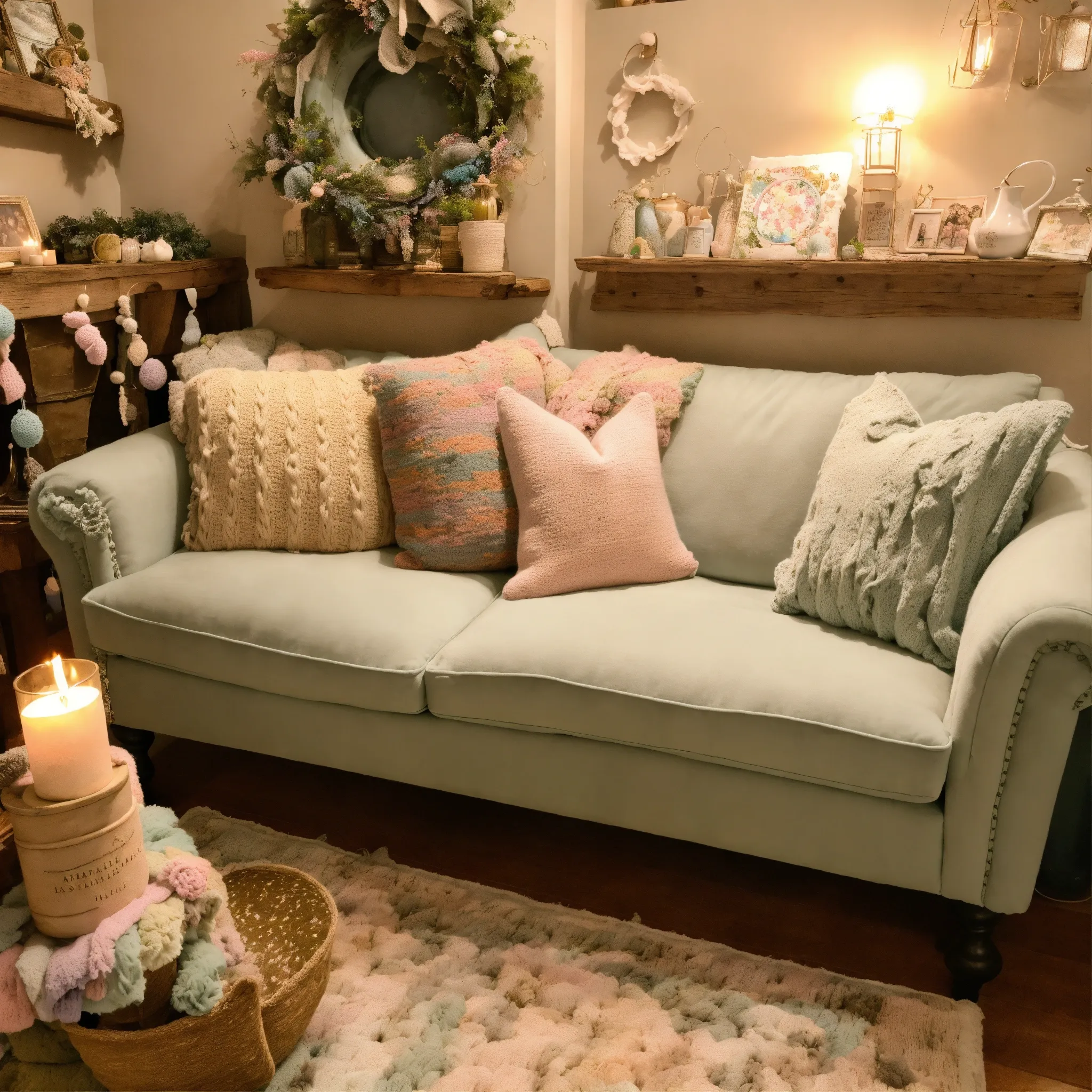 Ruhiger Arbeitsbereich mit minimalistischem Design