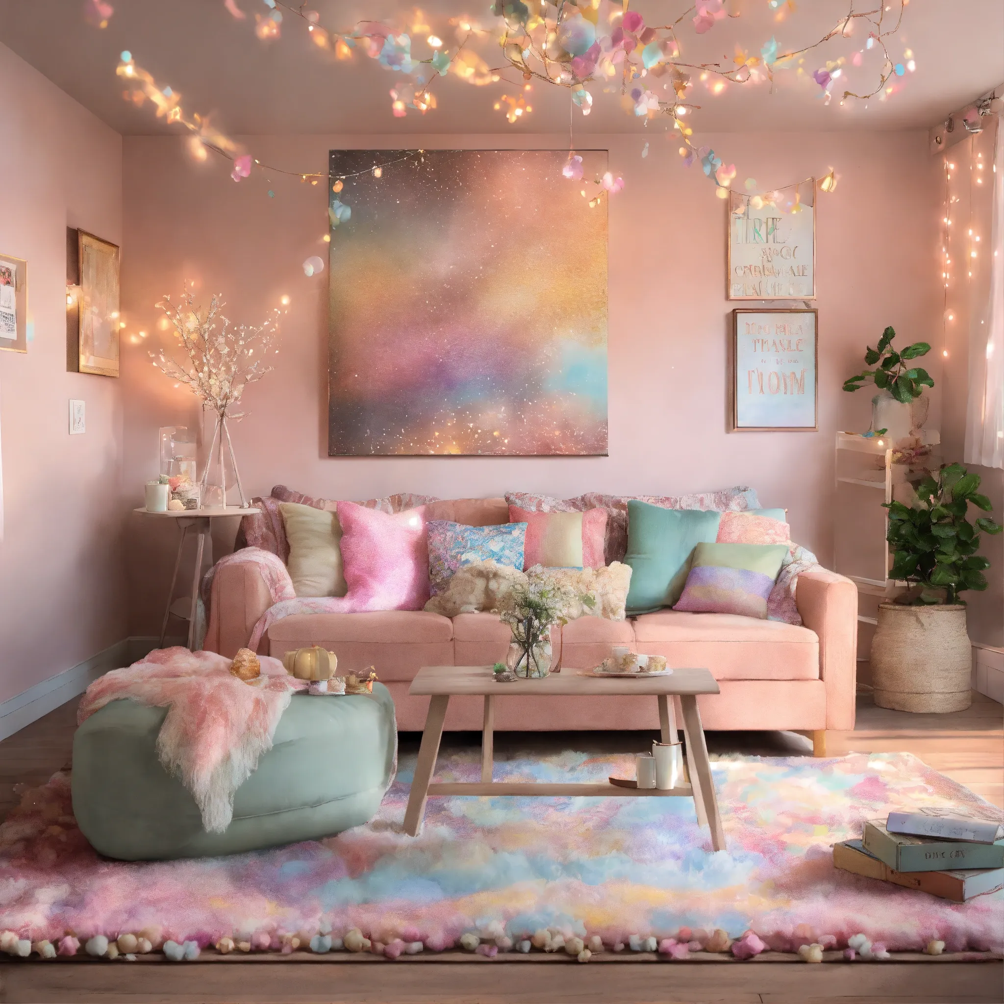 Entspannende Wohnatmosphäre