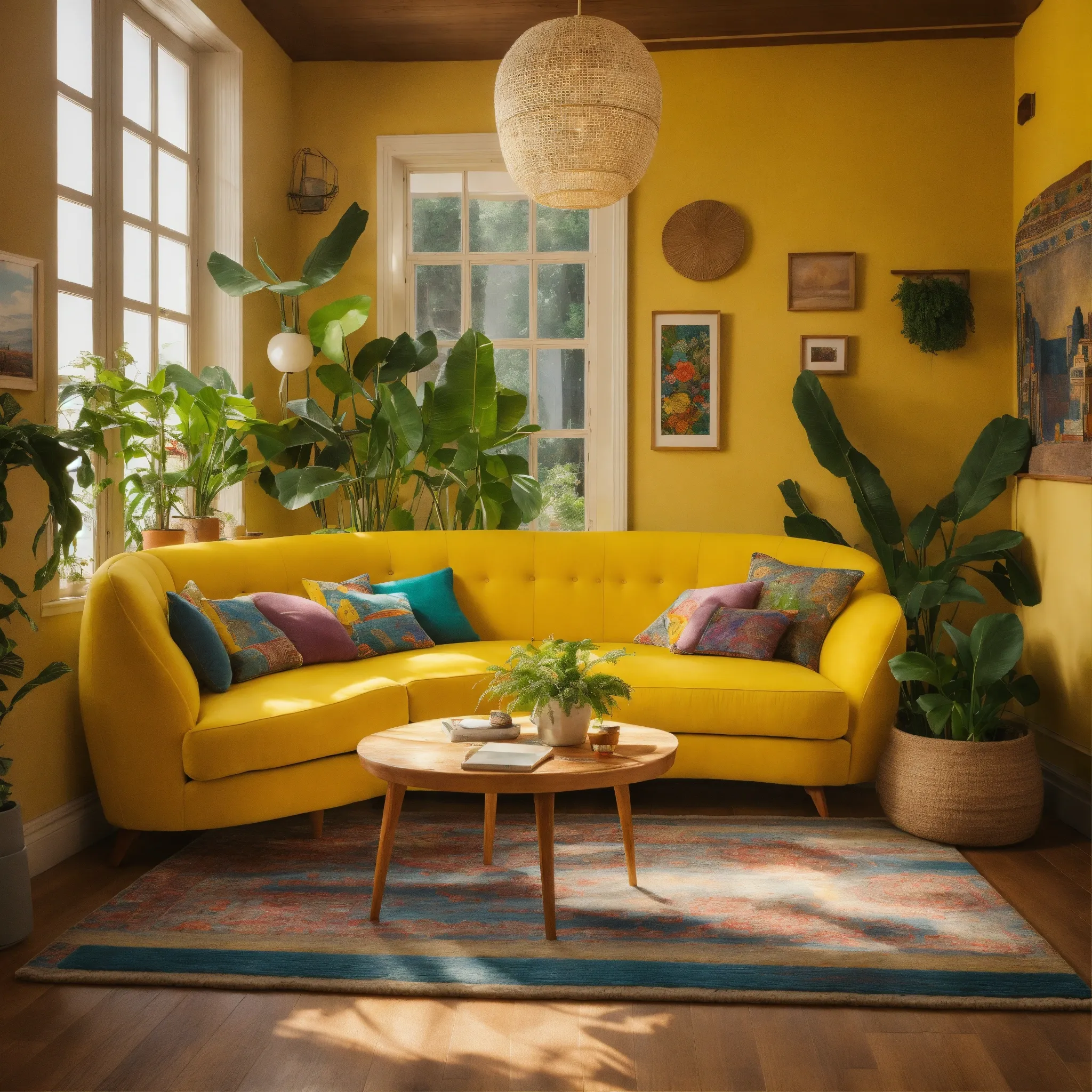 Minimalistisch gestalteter Raum